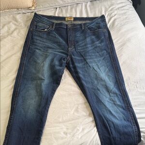 Wrangler Dark Blue Relaxed Fit Jeans